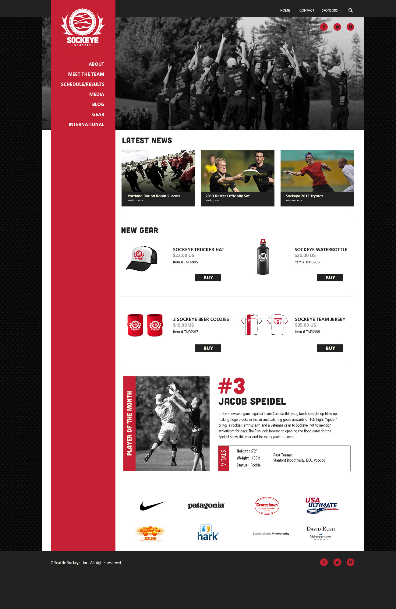 Seattle Sockeye homepage