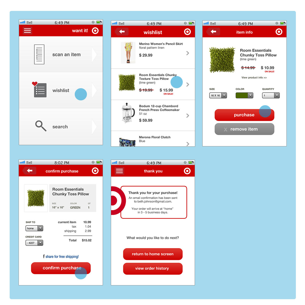 scan option task flow