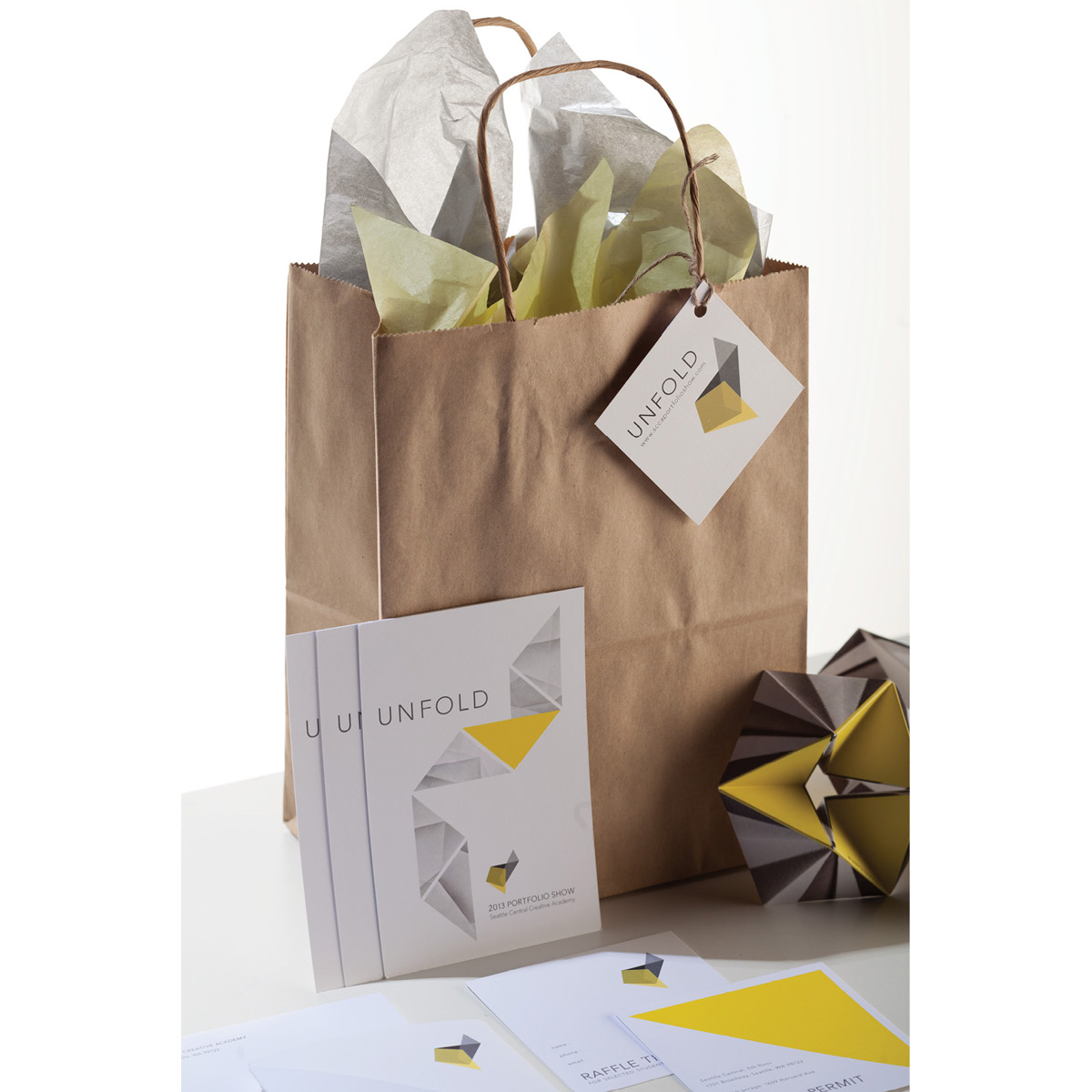 Unfold goodie bags